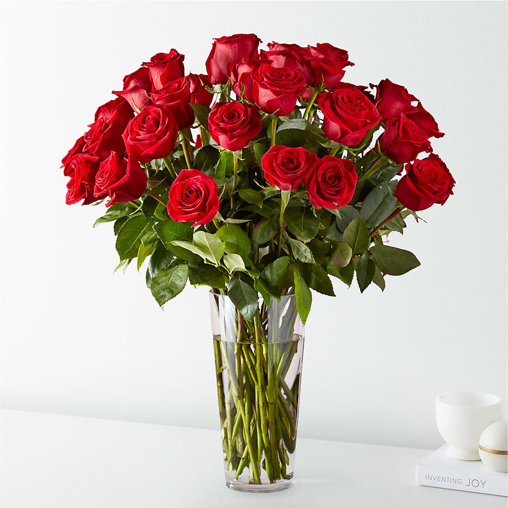 Long Stem Red Rose Bouquet – Flowers Y Detallitos Analy, Durham NC