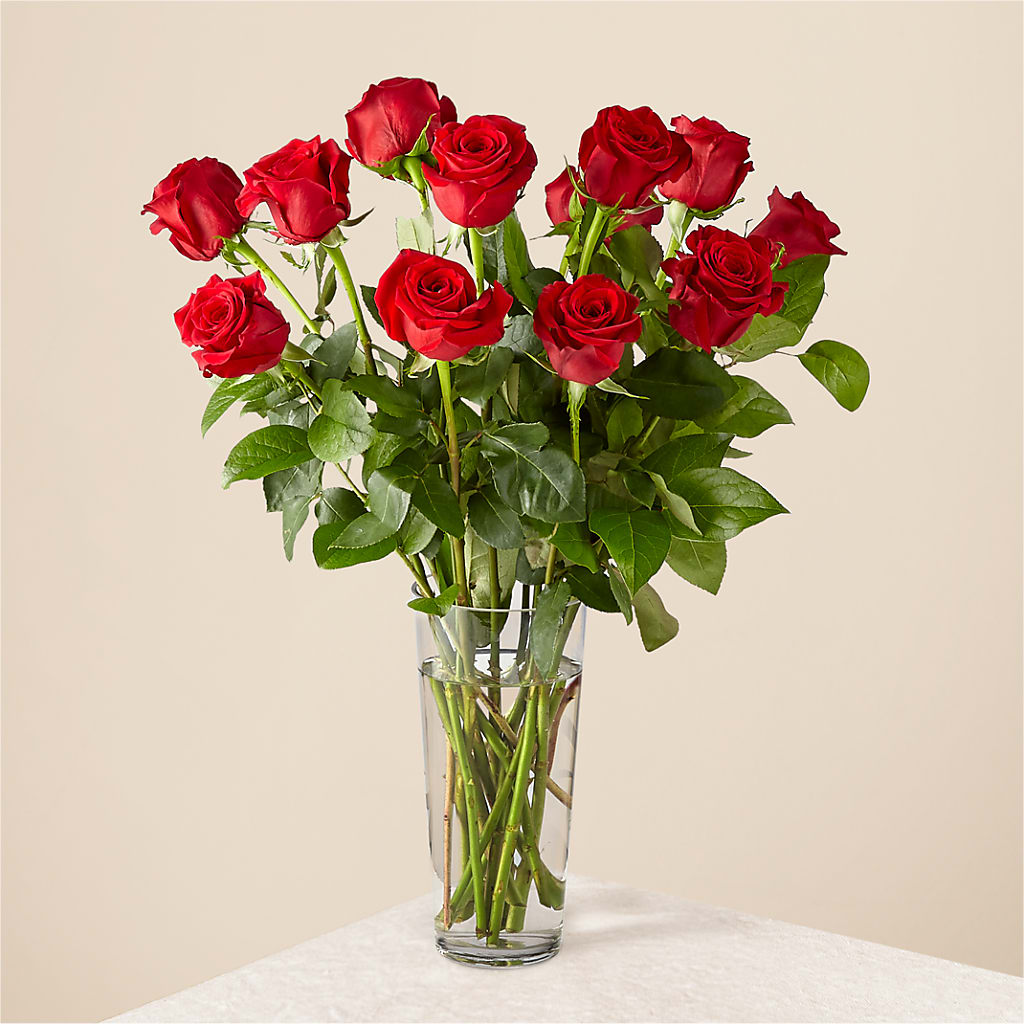 Long Stem Red Rose Bouquet – Flowers Y Detallitos Analy, Durham NC