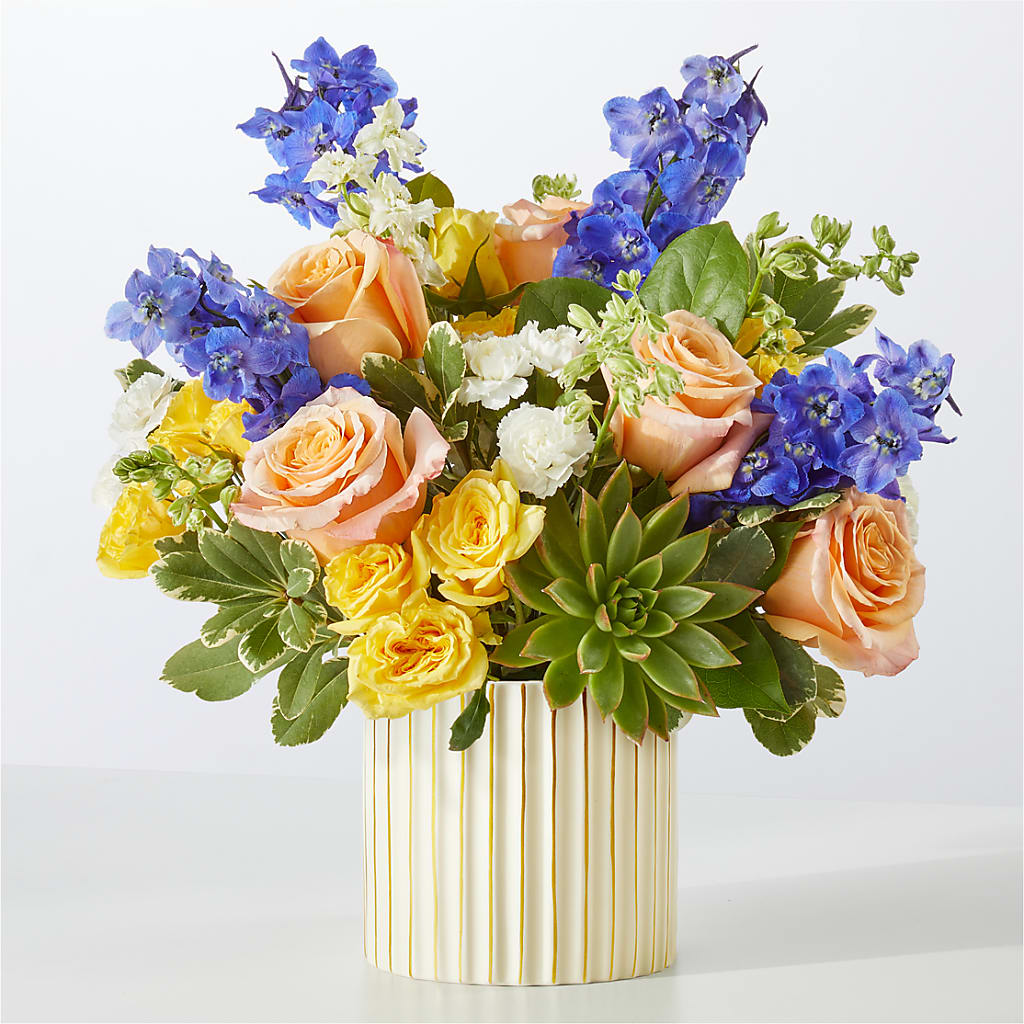 Cobalt Reverie Bouquet – Flowers Y Detallitos Analy, Durham NC