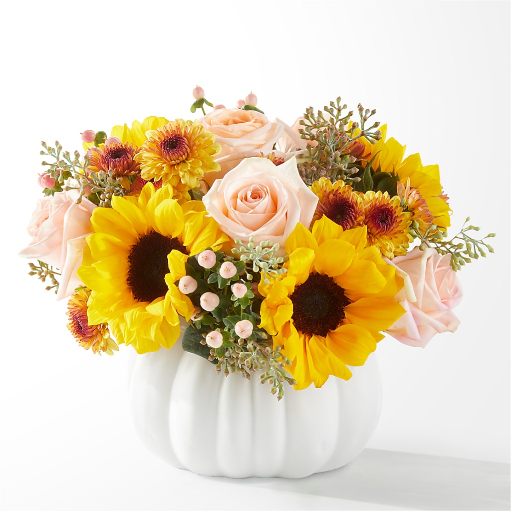 Pumpkin to Talk About Bouquet – Flowers Y Detallitos Analy, Durham NC