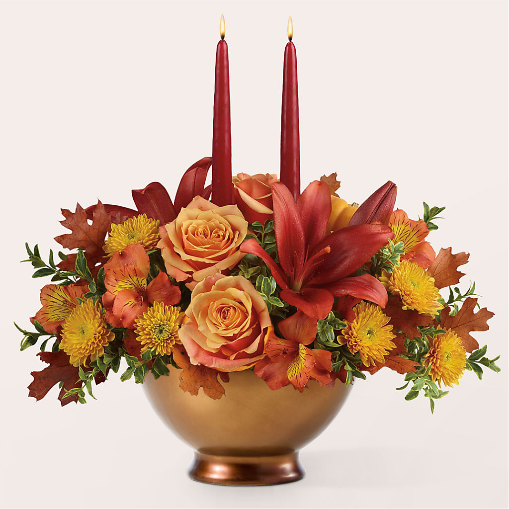 Harvest Table Centerpiece – Flowers Y Detallitos Analy, Durham NC