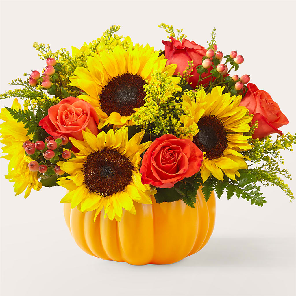 Pick of the Patch Pumpkin Bouquet – Flowers Y Detallitos Analy, Durham NC
