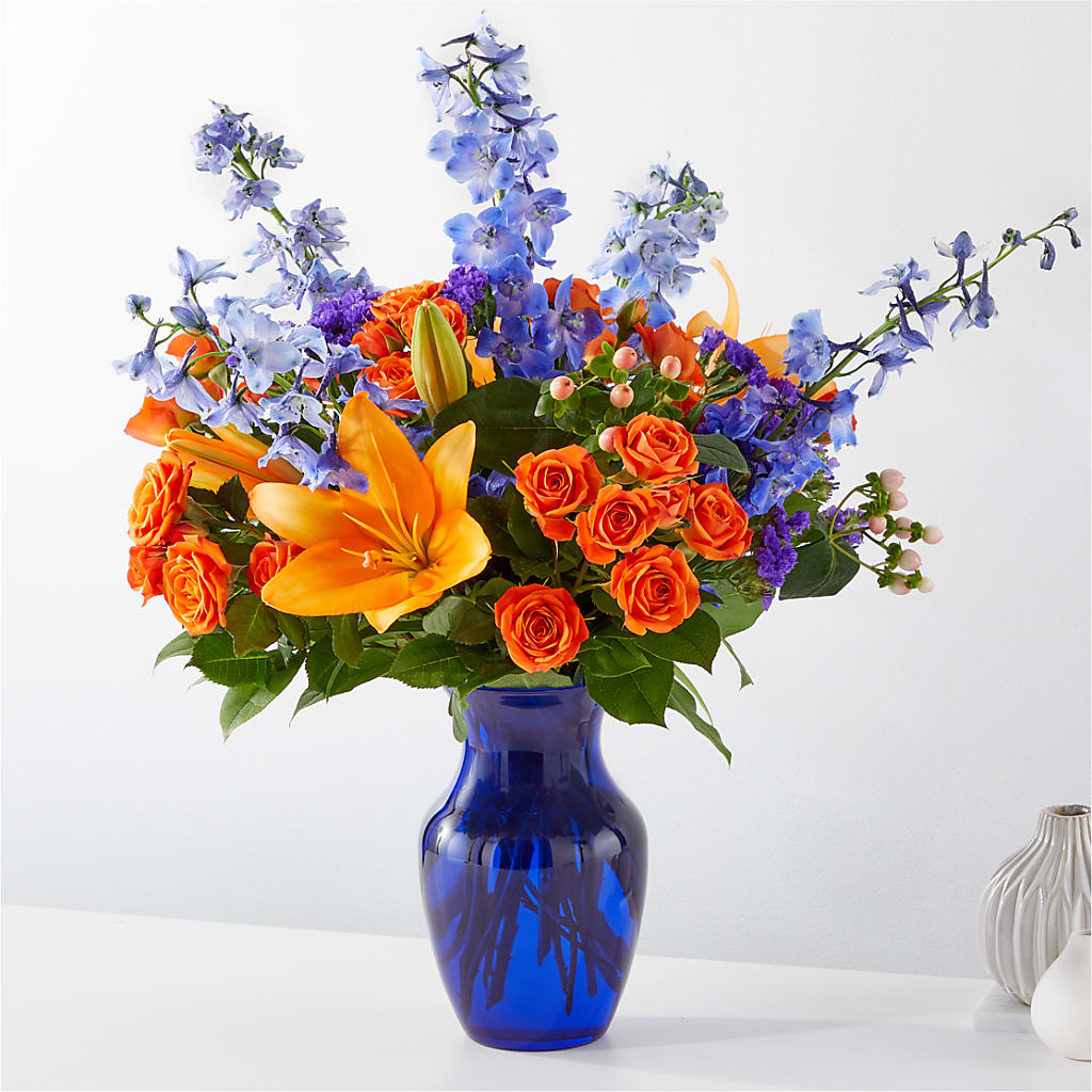 Radiant Citrus Bouquet – Flowers Y Detallitos Analy, Durham NC