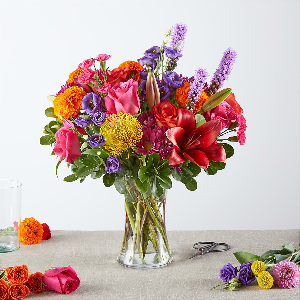 Feast of Color – A Florist Original – Flowers Y Detallitos Analy, Durham NC