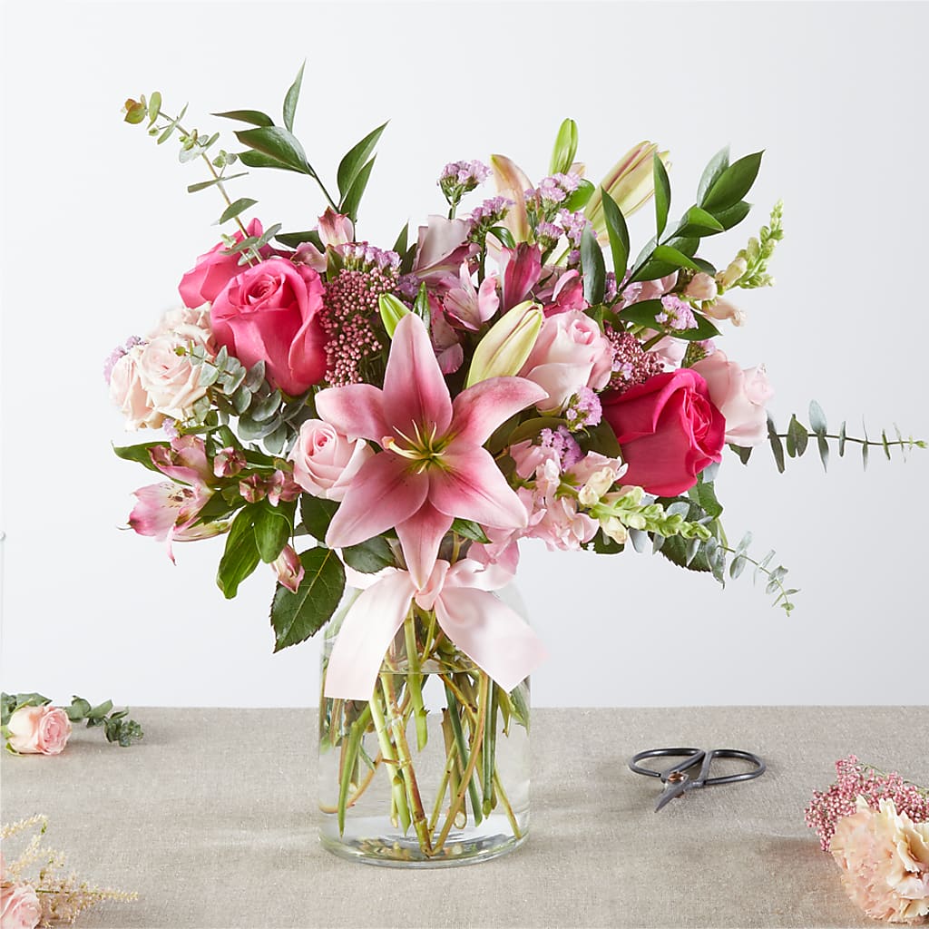 Pink Ribbon - A Florist Original – Flowers Y Detallitos Analy, Durham NC