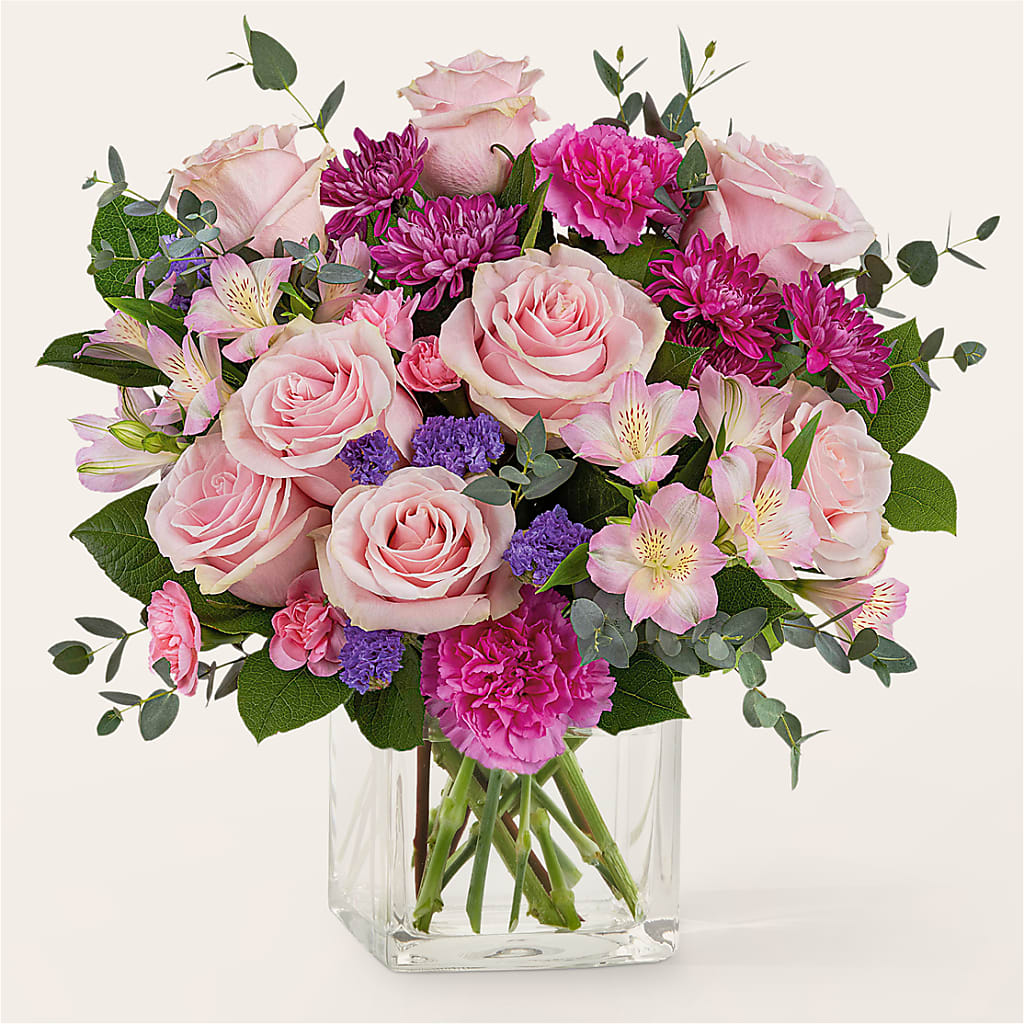 Rosy Radiance Bouquet – Flowers Y Detallitos Analy, Durham NC