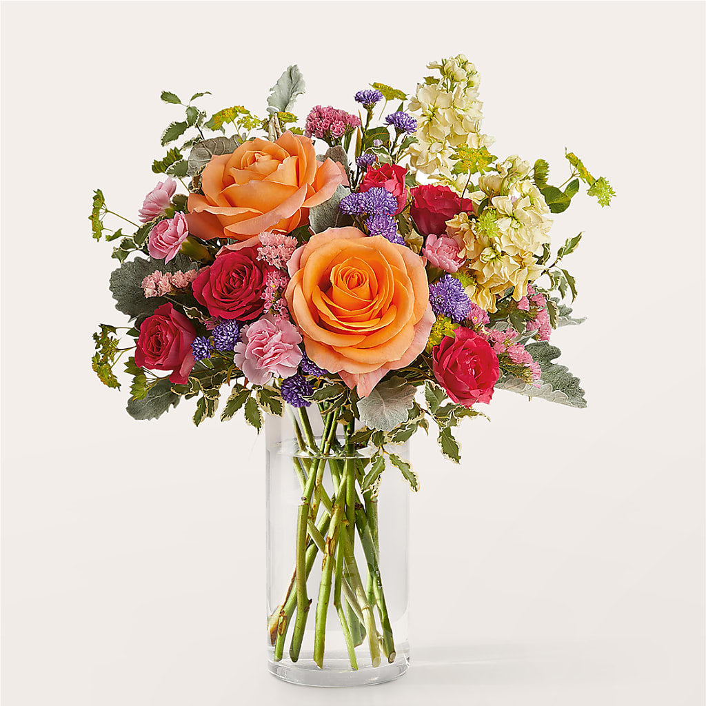 Tangerine Tango Bouquet – Flowers Y Detallitos Analy, Durham NC