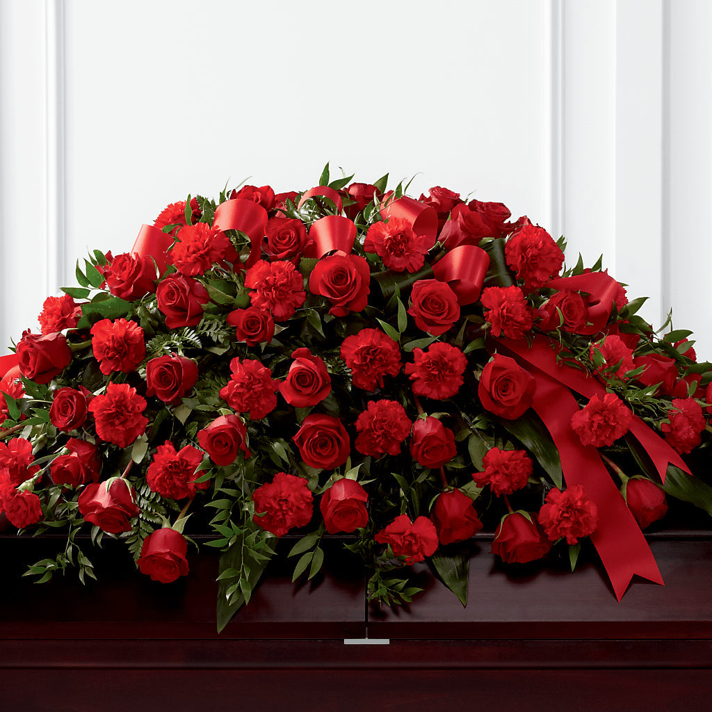 Tribute of Life Casket Spray – Flowers Y Detallitos Analy, Durham NC