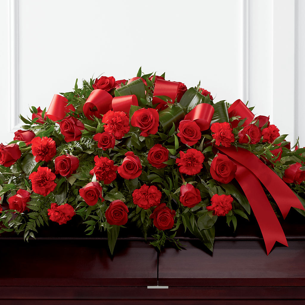 Tribute of Life Casket Spray – Flowers Y Detallitos Analy, Durham NC