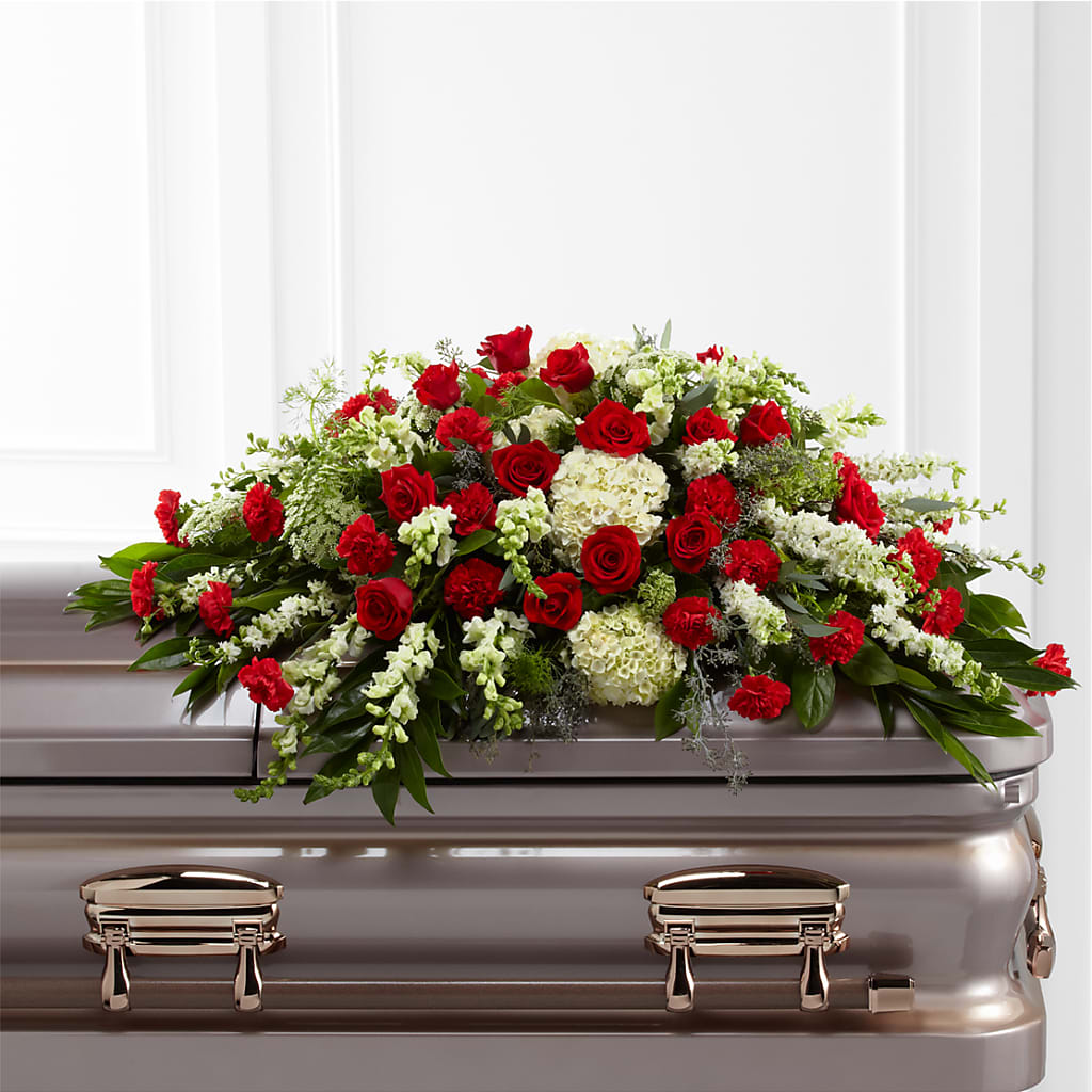 Sincerity Casket Spray – Flowers Y Detallitos Analy, Durham NC