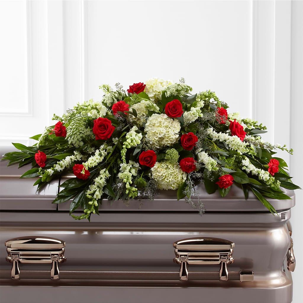 Sincerity Casket Spray – Flowers Y Detallitos Analy, Durham NC