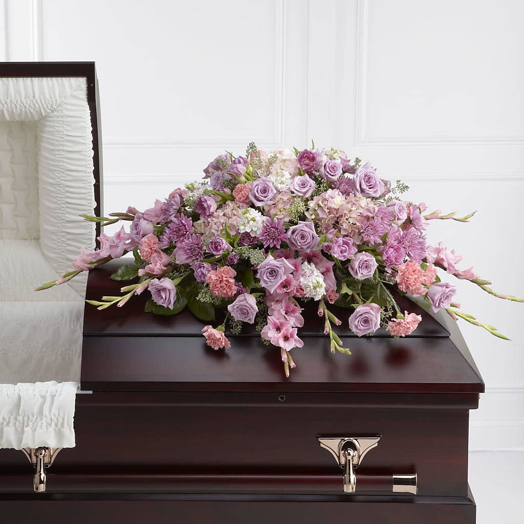 Immorata Casket Spray – Flowers Y Detallitos Analy, Durham NC