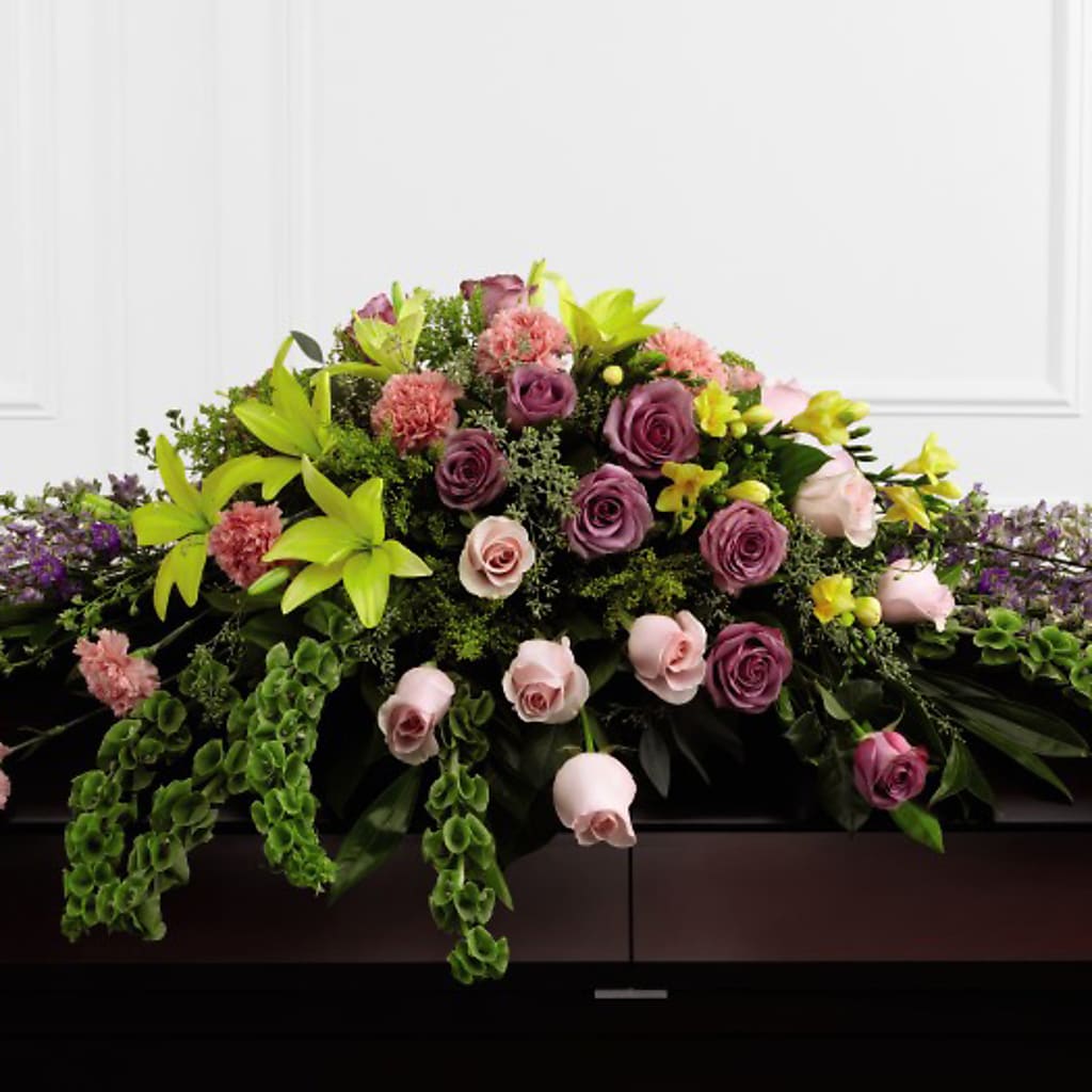 Forever Beloved Casket Spray – Flowers Y Detallitos Analy, Durham NC