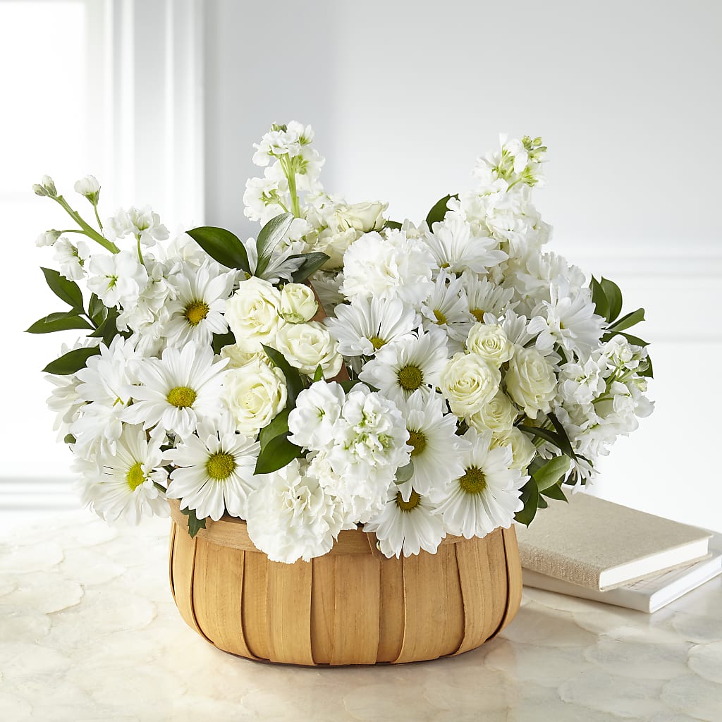 Graceful Garden Basket – Flowers Y Detallitos Analy, Durham NC
