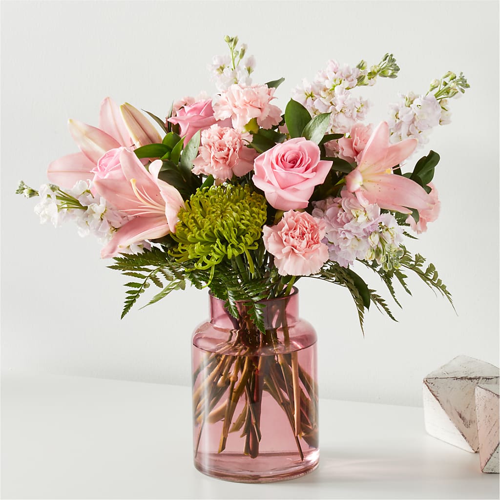 Pretty in Pink Bouquet – Flowers Y Detallitos Analy, Durham NC