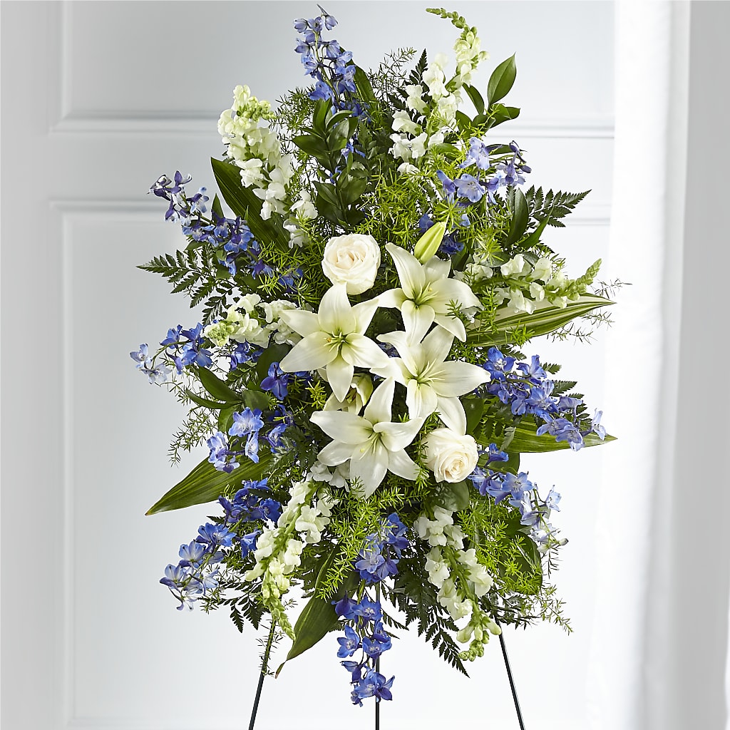 Faithful Friend Standing Spray – Flowers Y Detallitos Analy, Durham NC