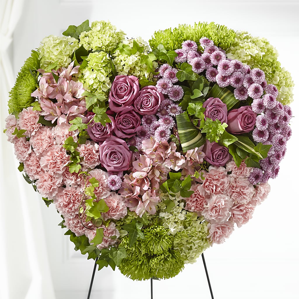Heartwarming Standing Heart – Flowers Y Detallitos Analy, Durham NC