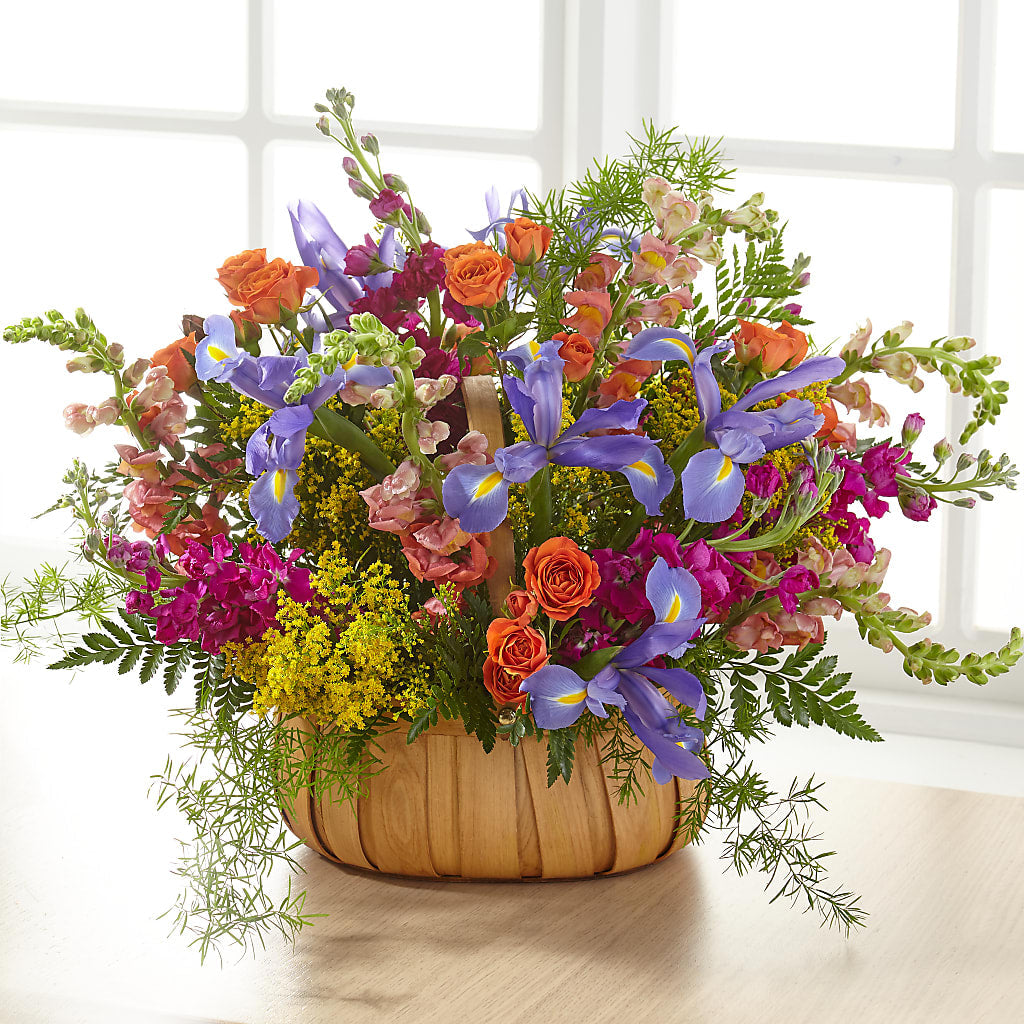 Garden of Life Basket – Flowers Y Detallitos Analy, Durham NC