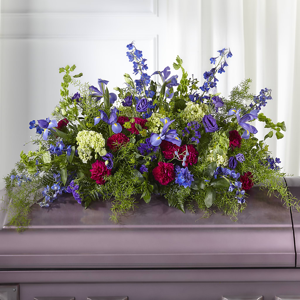 Always Treasured Casket Spray – Flowers Y Detallitos Analy, Durham NC