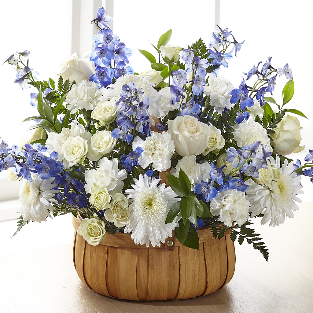 Harmony & Grace Basket – Flowers Y Detallitos Analy, Durham NC