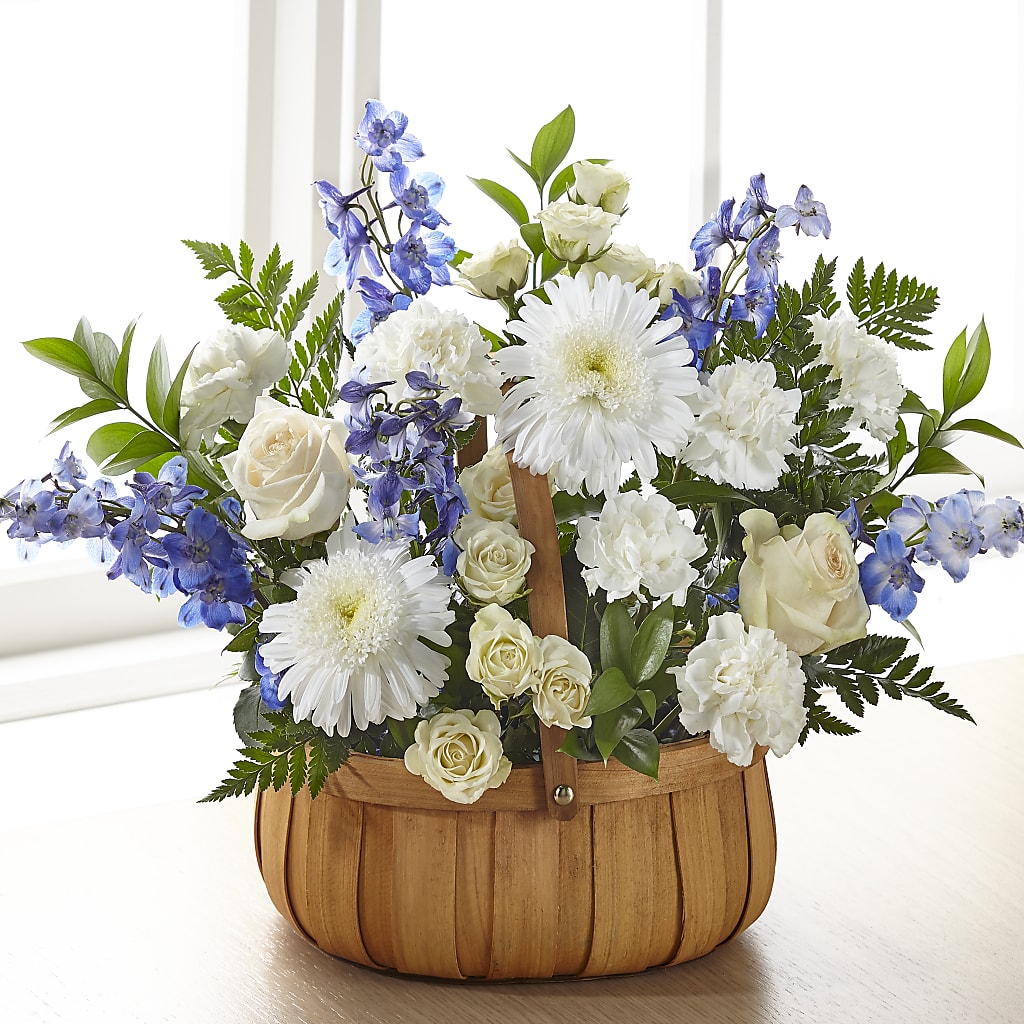 Harmony & Grace Basket – Flowers Y Detallitos Analy, Durham NC