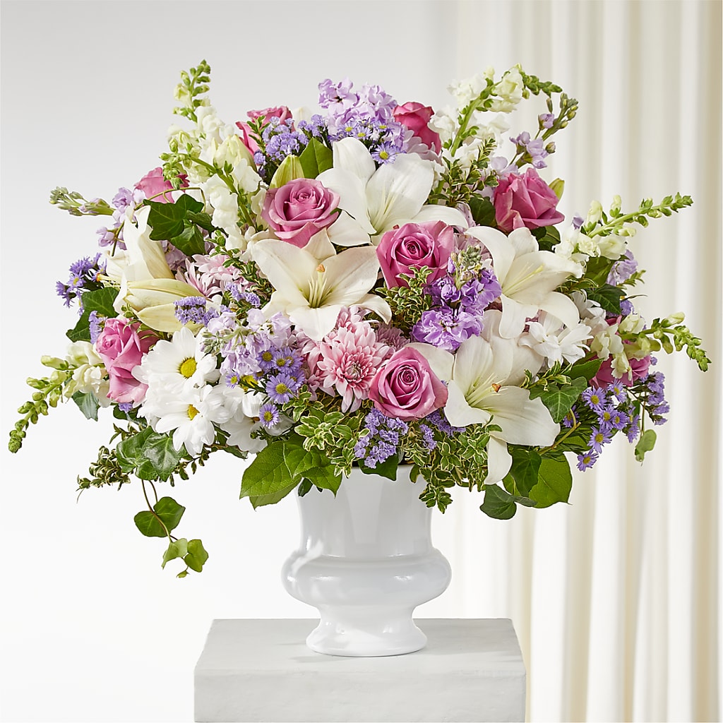 Remarkable Life Urn Arrangement – Flowers Y Detallitos Analy, Durham NC