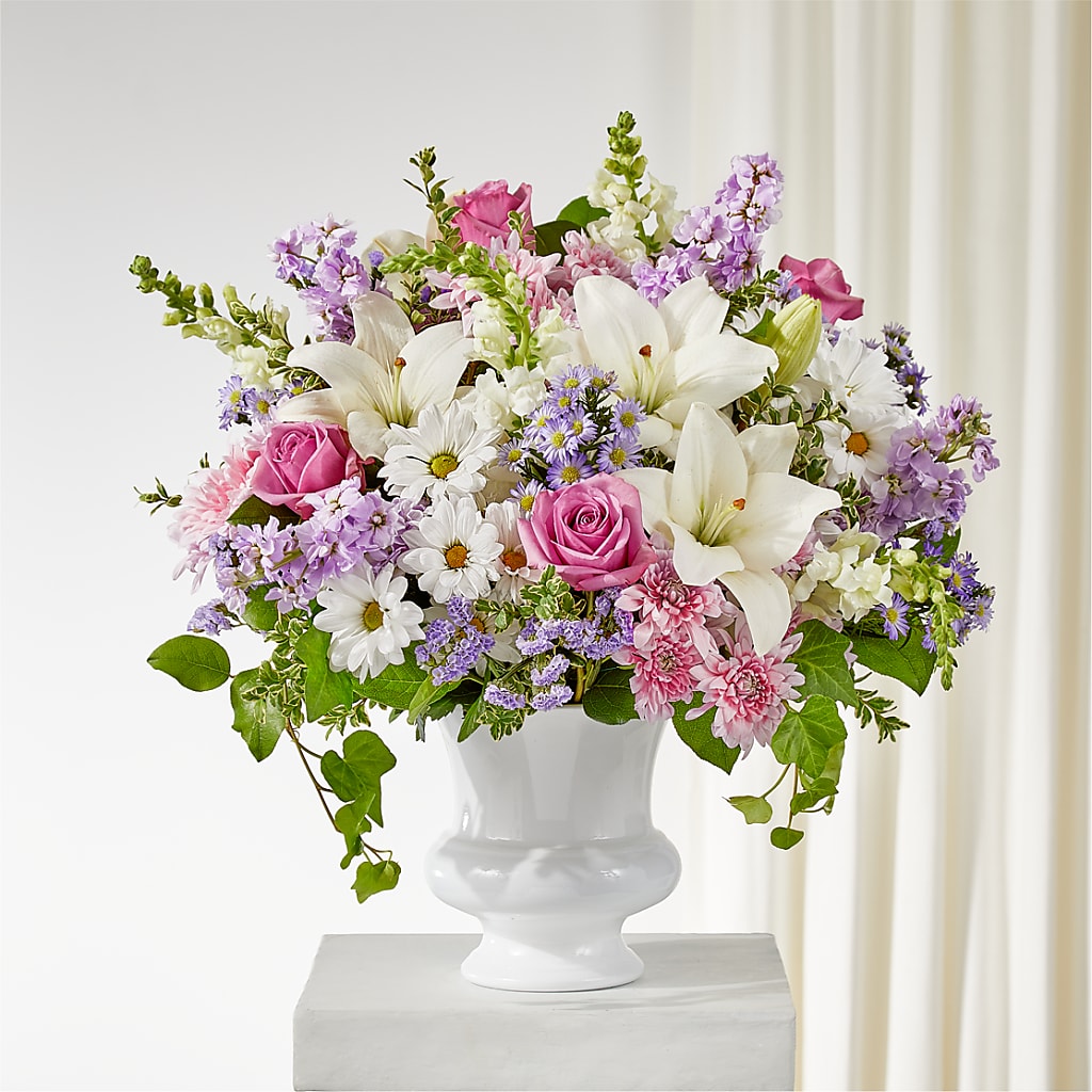 Remarkable Life Urn Arrangement – Flowers Y Detallitos Analy, Durham NC