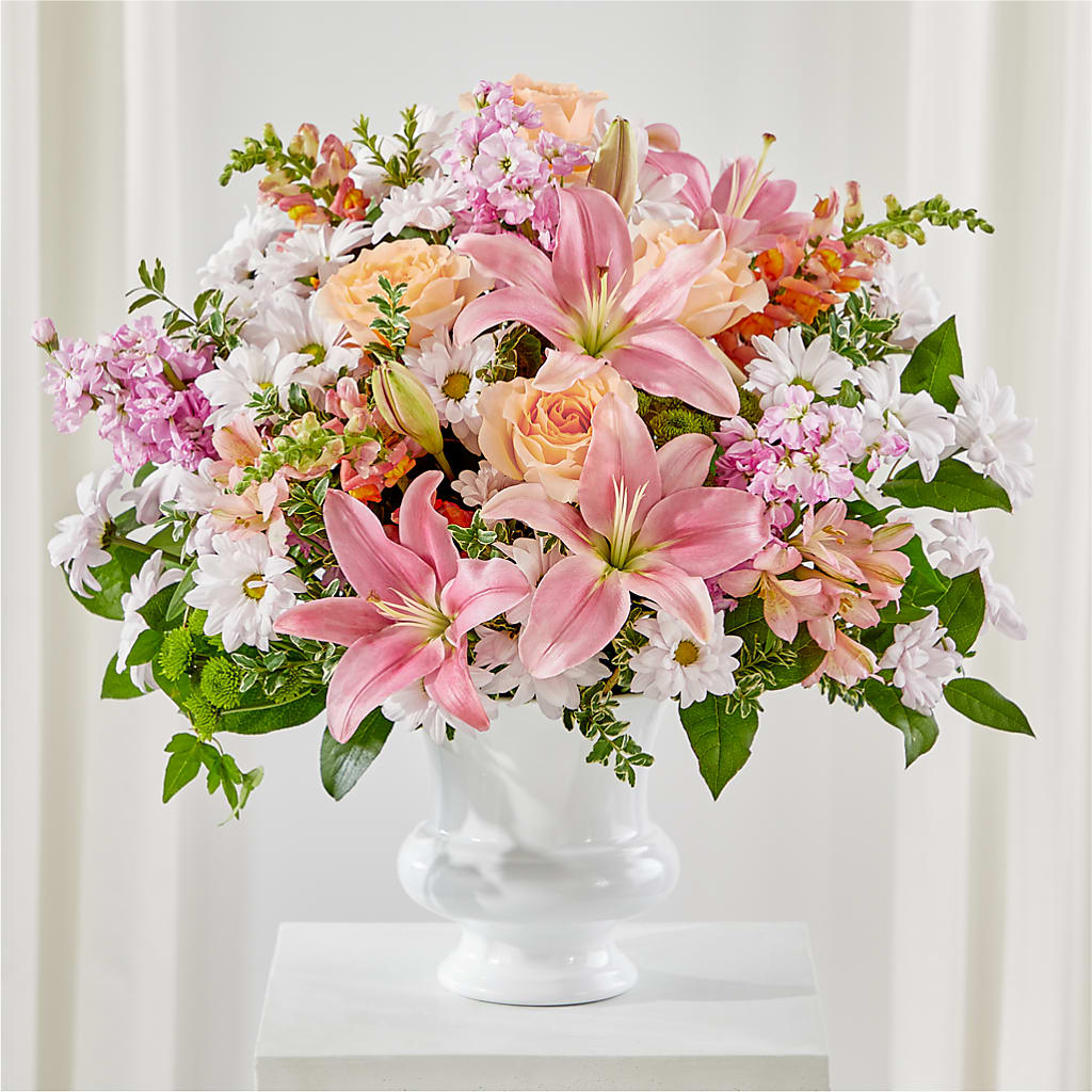 Heartfelt Gesture Urn Arrangement – Flowers Y Detallitos Analy, Durham NC