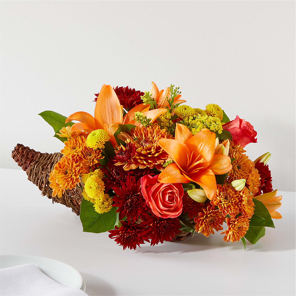 Bouquet of Blessings Cornucopia – Flowers Y Detallitos Analy, Durham NC