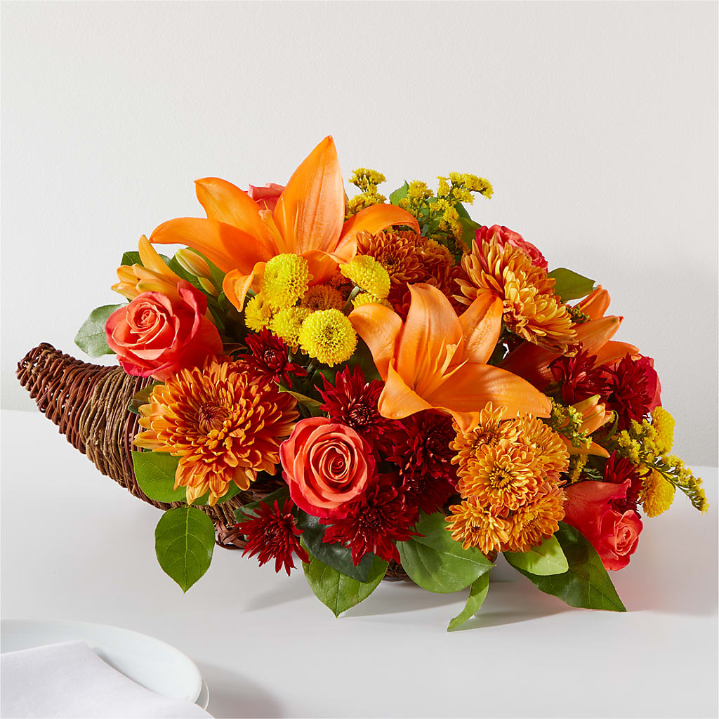 Bouquet of Blessings Cornucopia – Flowers Y Detallitos Analy, Durham NC
