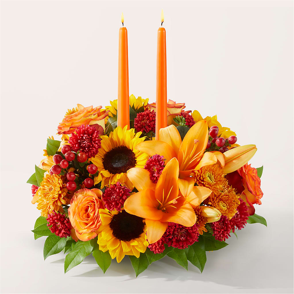 Grateful Centerpiece – Flowers Y Detallitos Analy, Durham NC