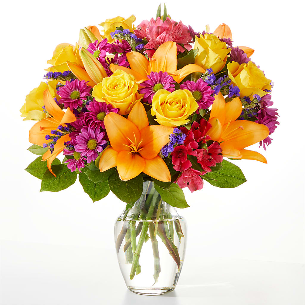 Colorful Visions Bouquet – Flowers Y Detallitos Analy, Durham NC