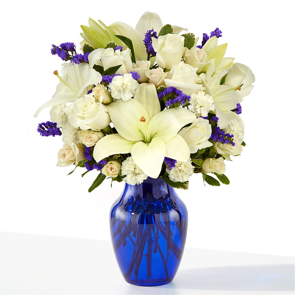 Sapphire Rush Bouquet – Flowers Y Detallitos Analy, Durham NC