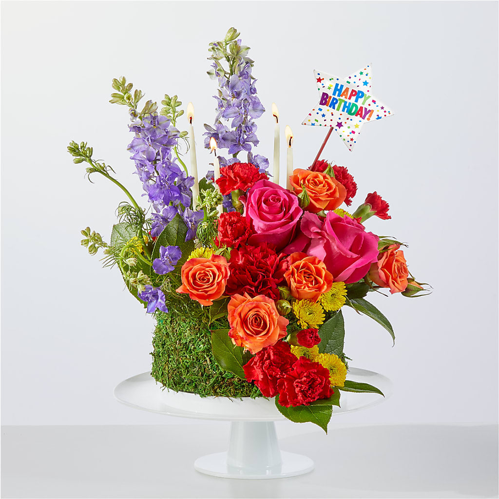 Best Year Yet Floral Cake – Flowers Y Detallitos Analy, Durham NC