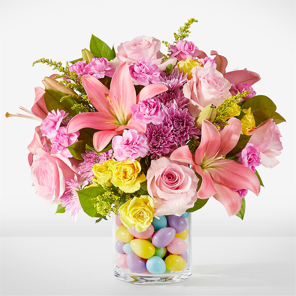 Easter Egg Hunt Bouquet – Flowers Y Detallitos Analy, Durham NC