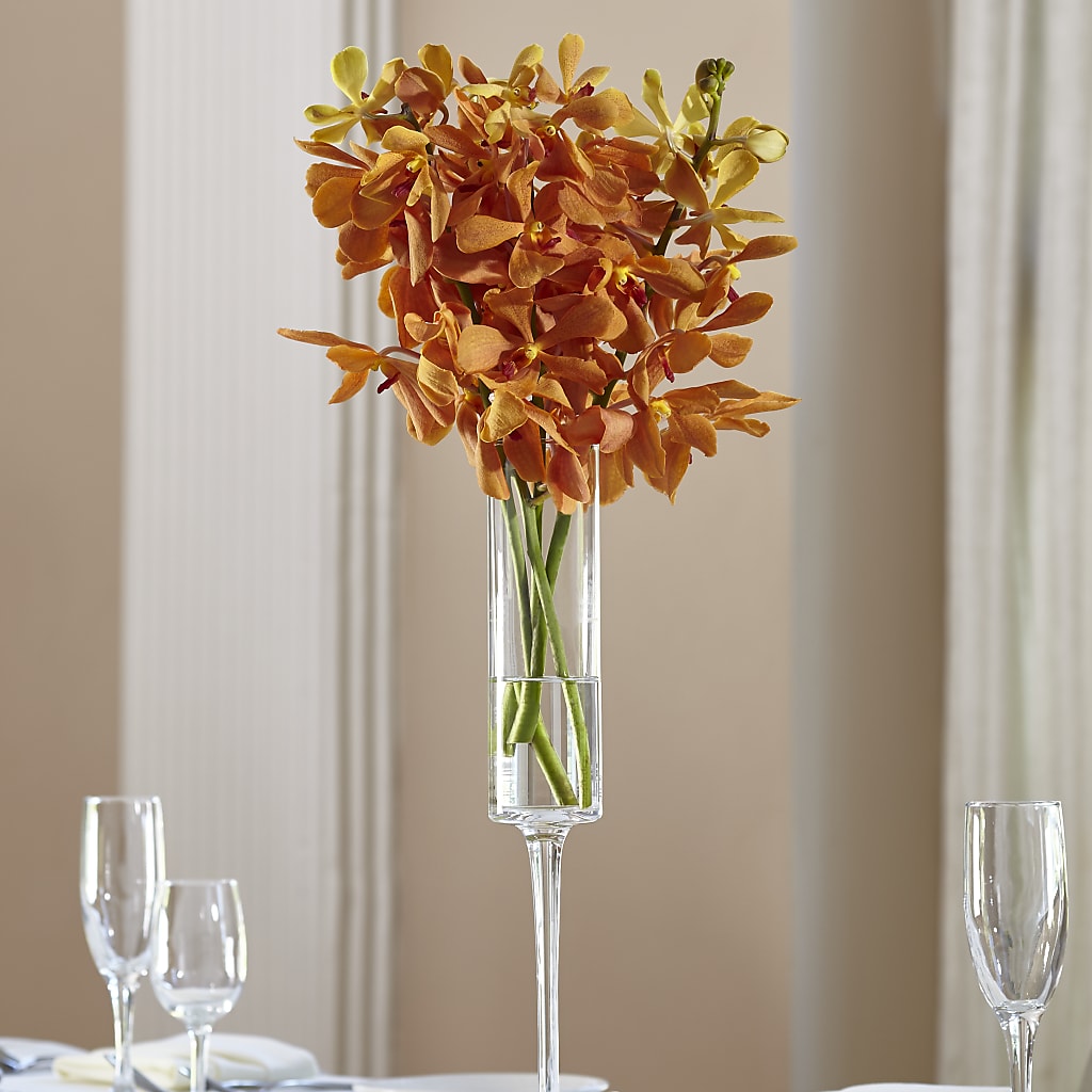 Orange Mokara Bouquet – Flowers Y Detallitos Analy, Durham NC