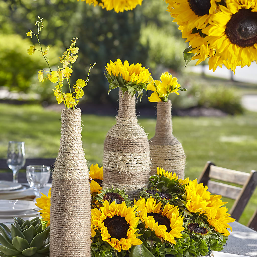 Sublime Garden Centerpiece – Flowers Y Detallitos Analy, Durham NC
