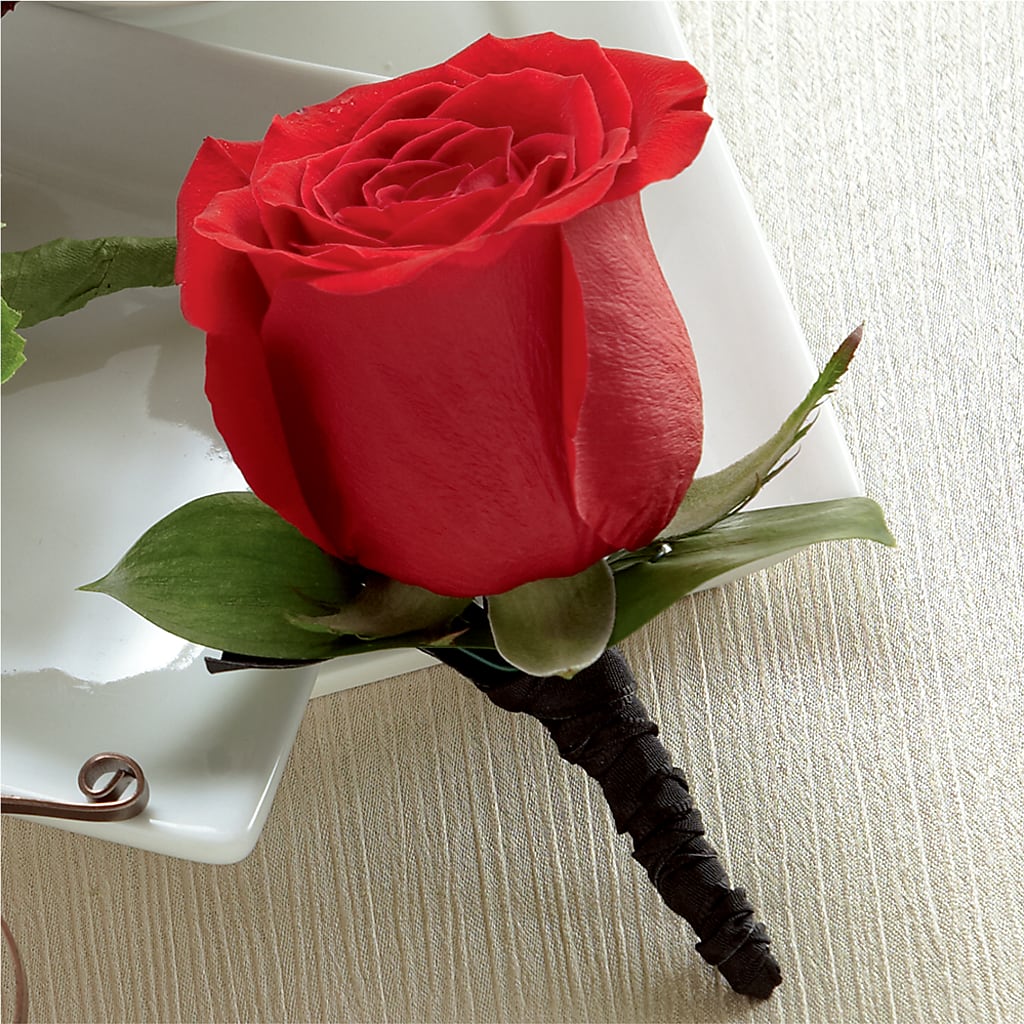 Red Rose Boutonniere – Flowers Y Detallitos Analy, Durham NC