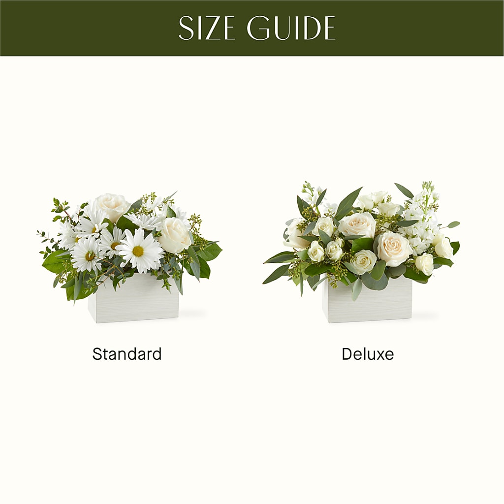 Fresh Linen Box Bouquet –  Flowers Y Detallitos Analy, Durham NC
