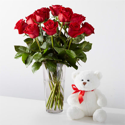 Romantic Long Stem Red Rose Bouquet Bundles –  Flowers Y Detallitos Analy, Durham NC