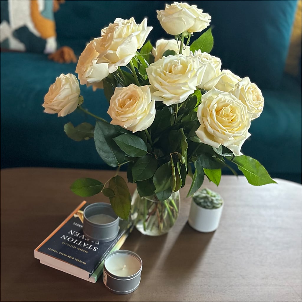 Long Stem Yellow Rose Bouquet –  Flowers Y Detallitos Analy, Durham NC
