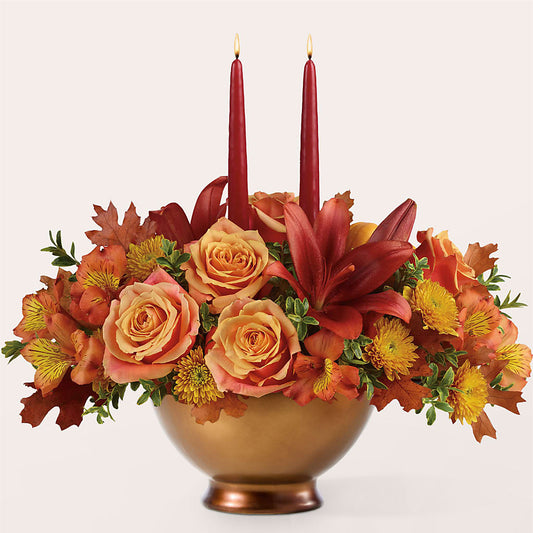 Harvest Table Centerpiece –  Flowers Y Detallitos Analy, Durham NC