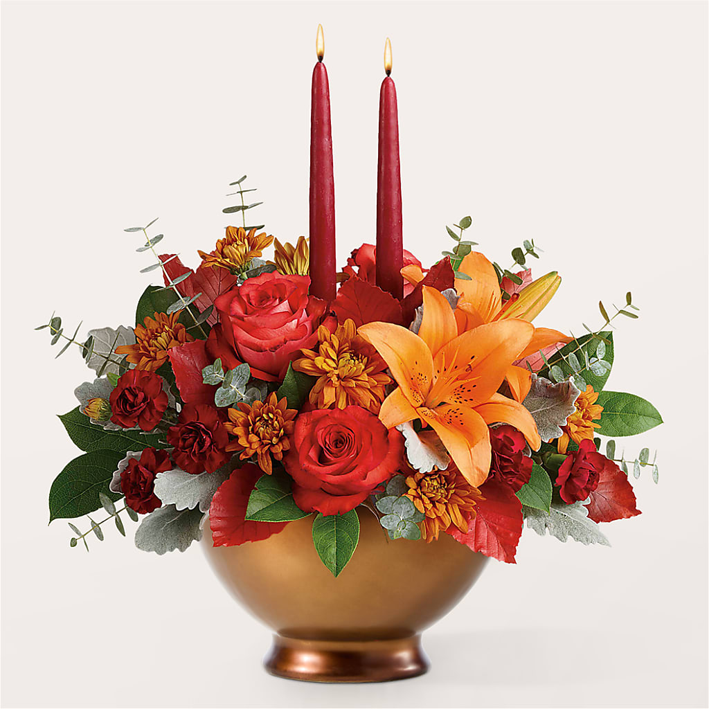 Fruits of Fall Centerpiece –  Flowers Y Detallitos Analy, Durham NC