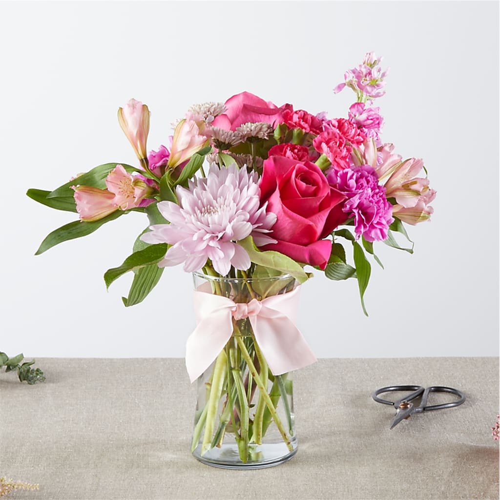 Lazo Rosa - Una Creación Original de la Floristería