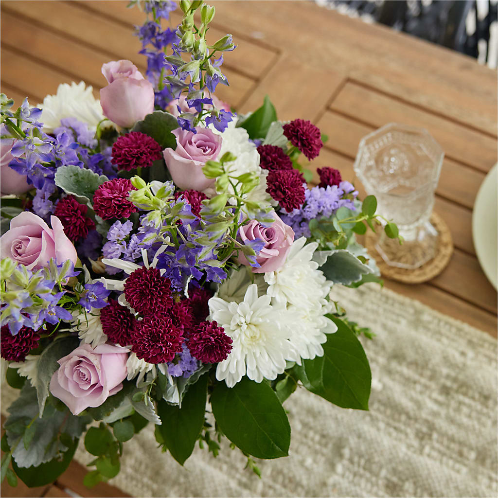 Violet Frost Bouquet –  Flowers Y Detallitos Analy, Durham NC