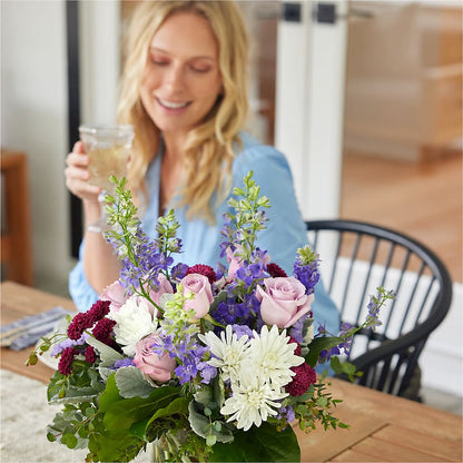 Violet Frost Bouquet –  Flowers Y Detallitos Analy, Durham NC