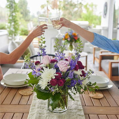 Violet Frost Bouquet –  Flowers Y Detallitos Analy, Durham NC