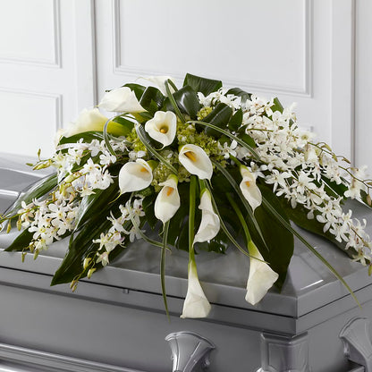 Angel Wings Casket Spray –  Flowers Y Detallitos Analy, Durham NC