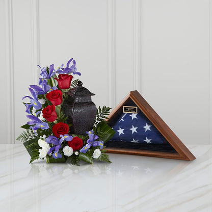Patriotic Tribute Arrangement –  Flowers Y Detallitos Analy, Durham NC