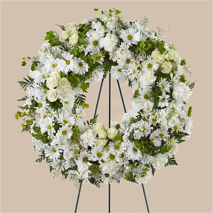 Faithful Wishes Wreath –  Flowers Y Detallitos Analy, Durham NC